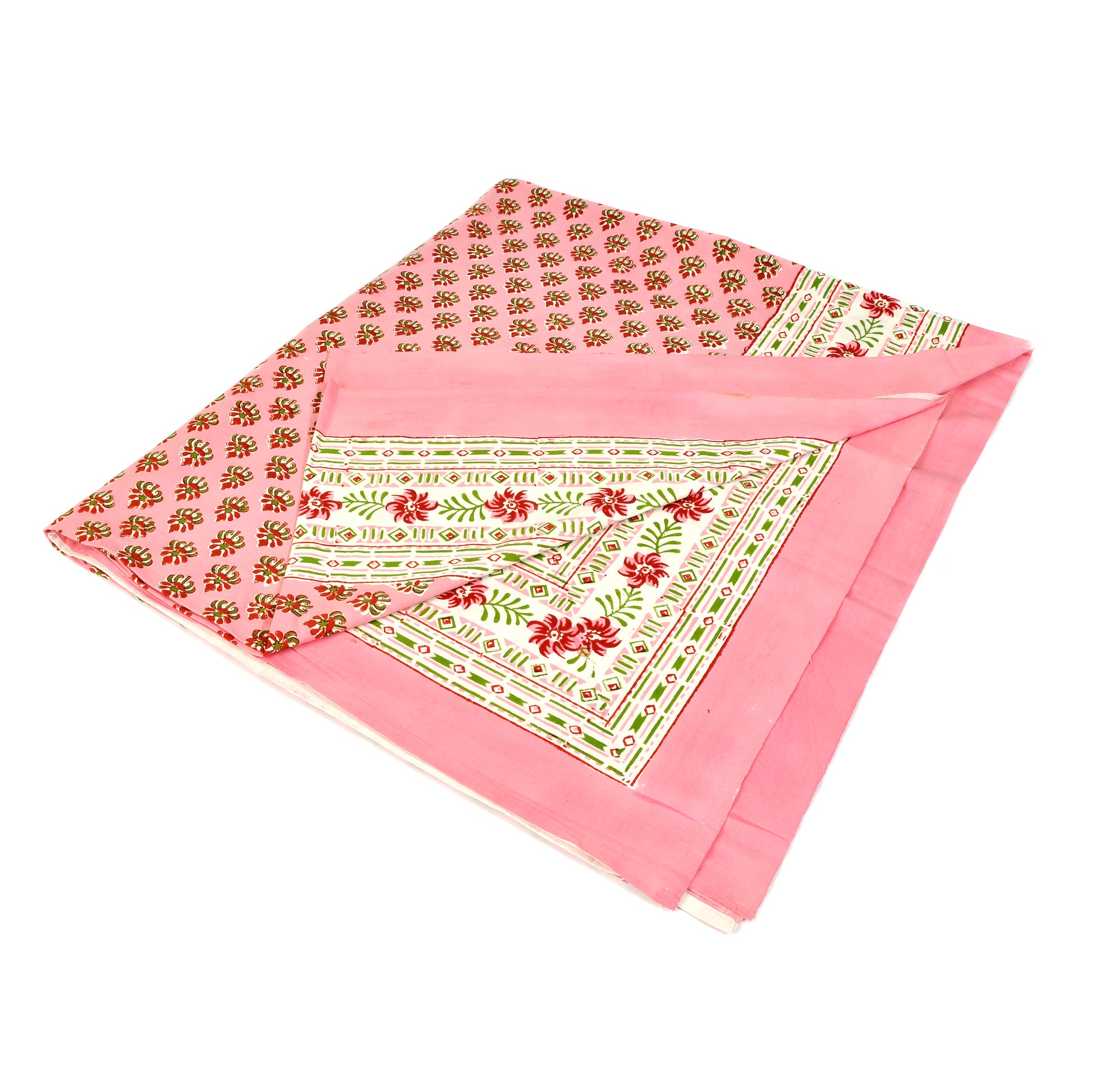 Pink Mini Flowers Tablecloth Square Not specified