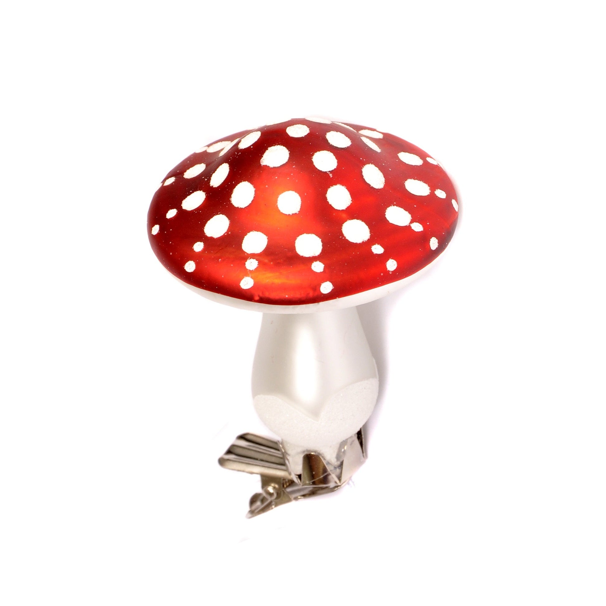 Glass Clip On Toadstool Not specified