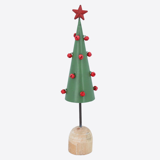 Green Metal Cone Tree Not specified