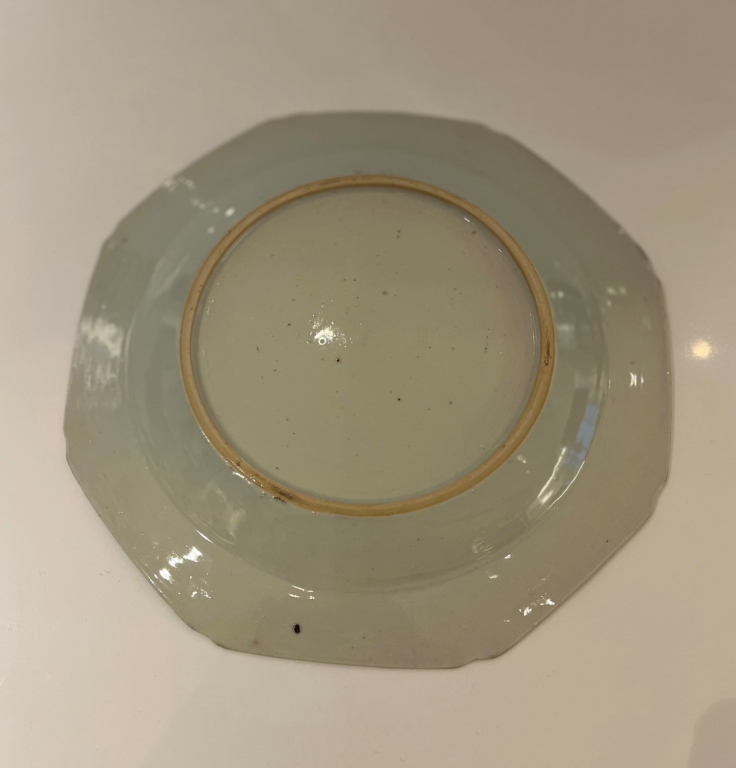 Early 19th Century Octagonal Chinese Plate Not specified