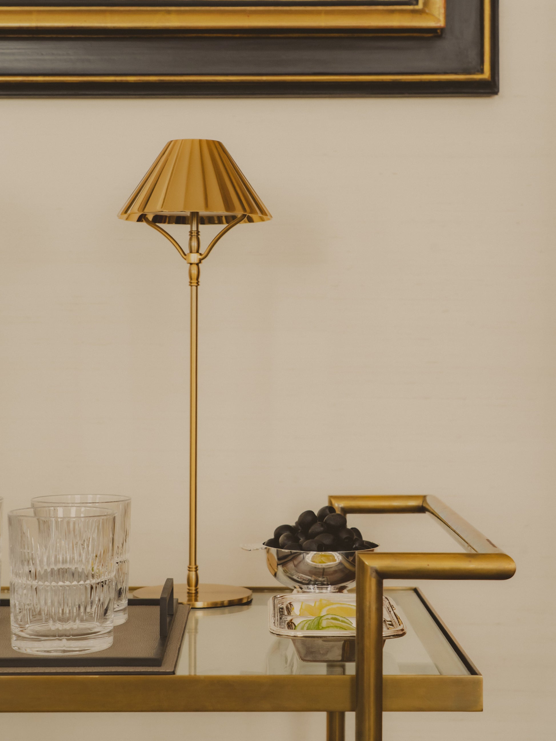 Classic Brass Cordless Lamp Large Joanna Wood Shop