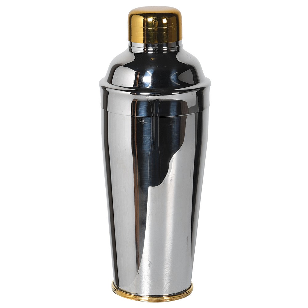 Nickel and Brass Cocktail Shaker Joanna Wood