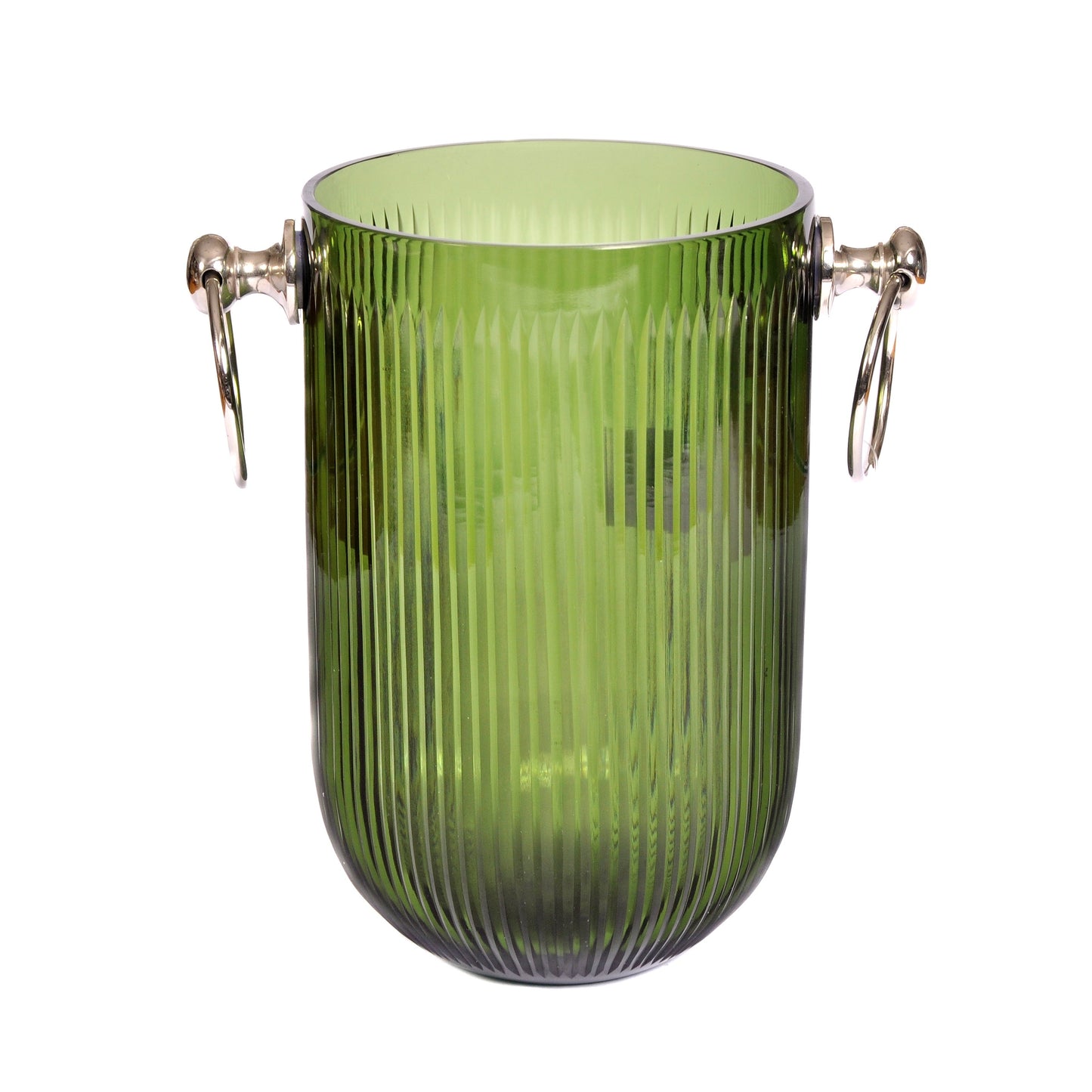 Emerald Green Glass Wine Cooler Not specified