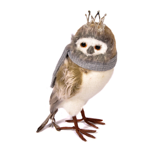 Owl with Crown and Scarf Not specified