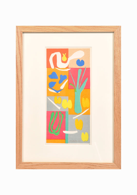 Matisse Print Vegetables in Oak Frame Joanna Wood Shop