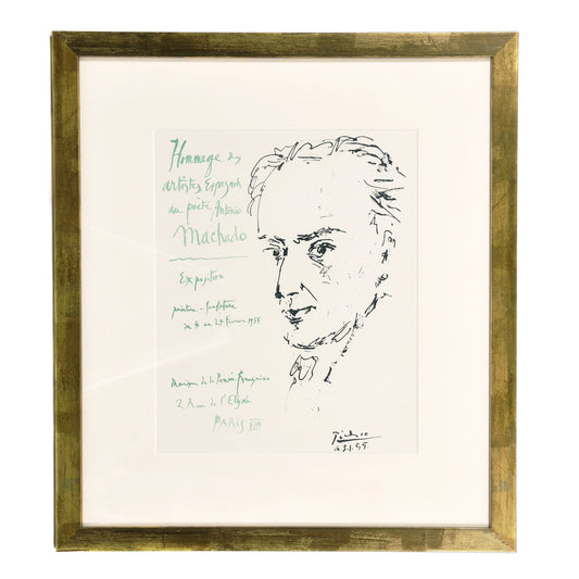 Hommage des Artistes Espagnols au Poete Antonio Machado Picasso1955 Not specified