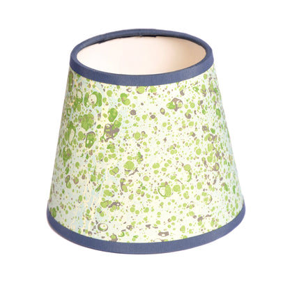 Green and Blue Marble Paper 15cm Lampshade Not specified