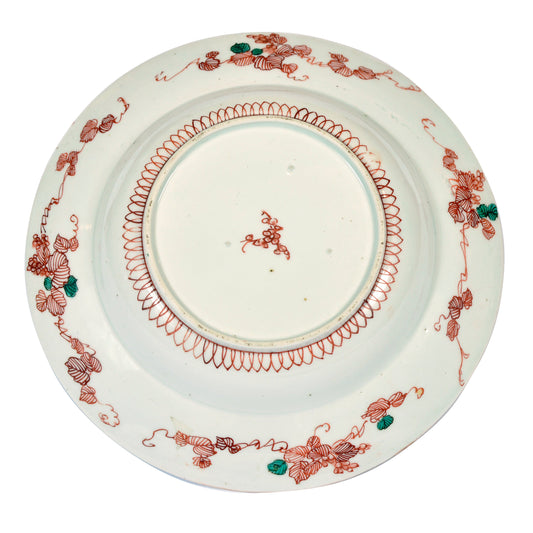 Early 20th Century Japanese Imari Shallow Bowl Joanna Wood Shop