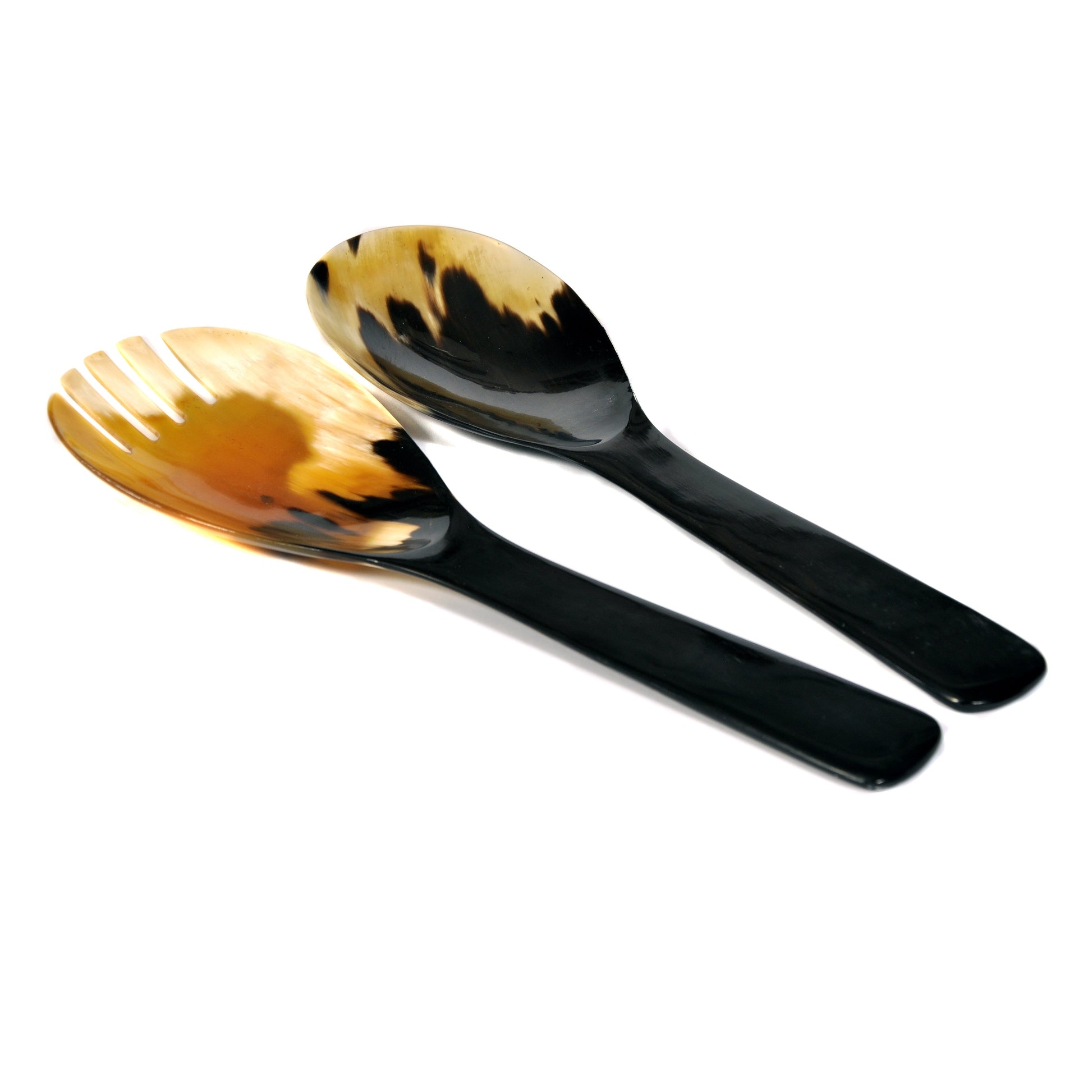 Large Horn Salad Servers Joanna Wood Shop