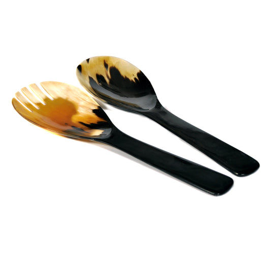 Large Horn Salad Servers Joanna Wood Shop