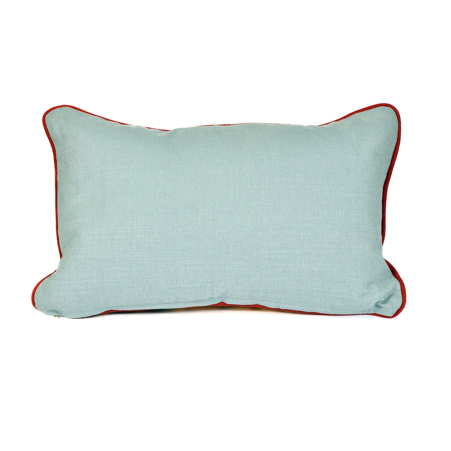 Lewis & Wood Zarafshan Indigo Cranberry Cushion Joanna Wood Shop