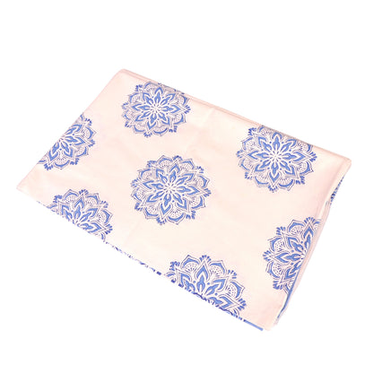 Blue Medallions Cotton Tablecloth Joanna Wood Shop