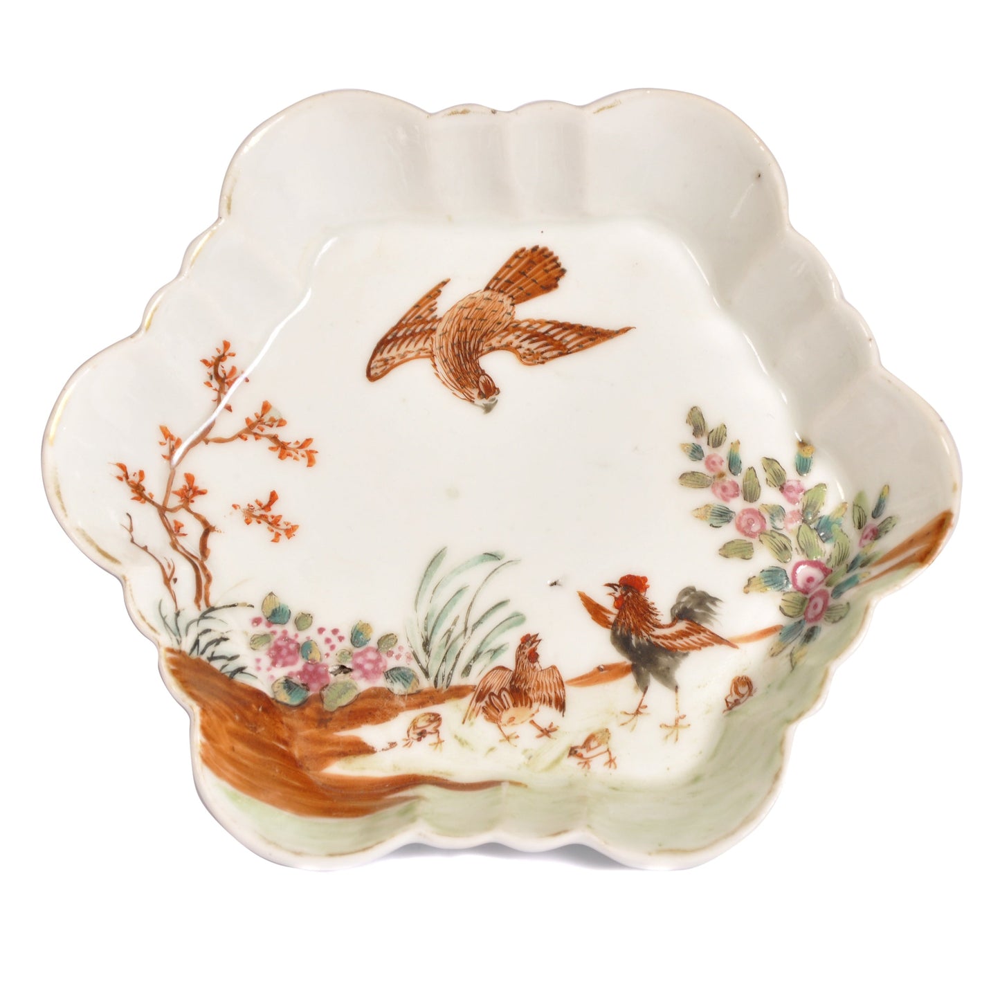 Chinese Porcelain Qing Dynasty Tea Stand Not specified