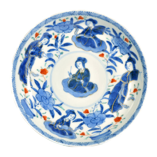 19th Century Chinese Eggshell Porcelain Saucer Not specified