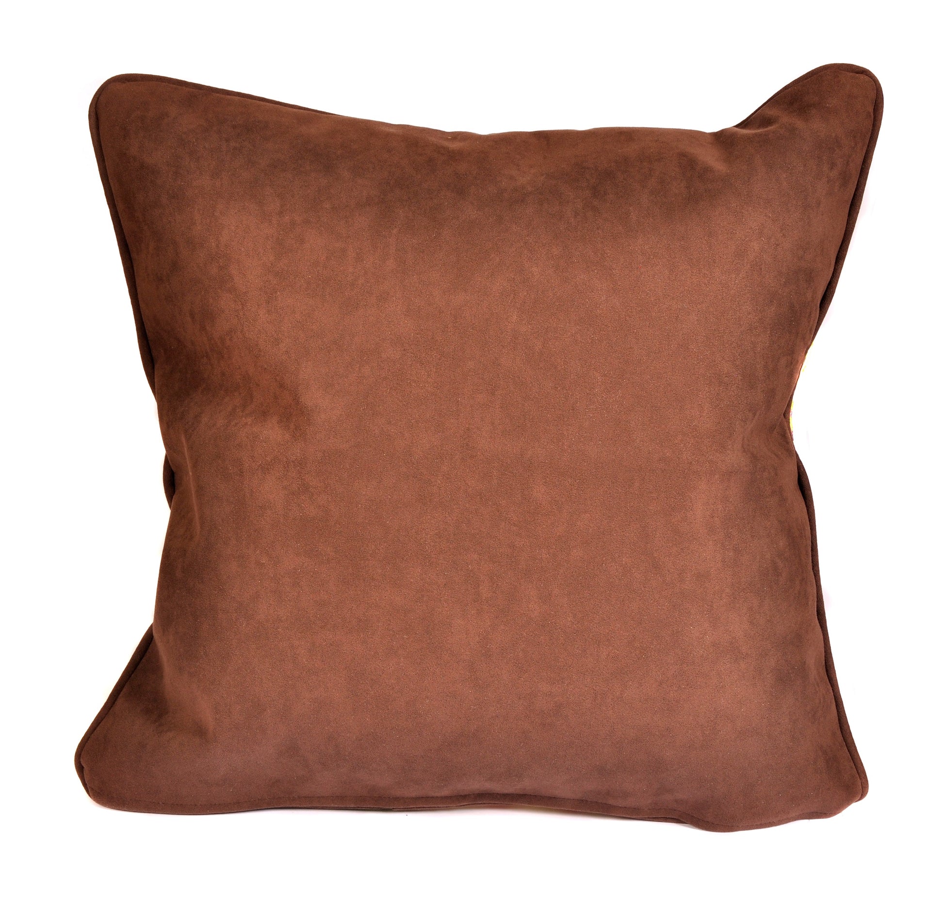 Lewis & Wood Zarafshan Lime Damson Cushion with Suede Back Joanna Wood Shop