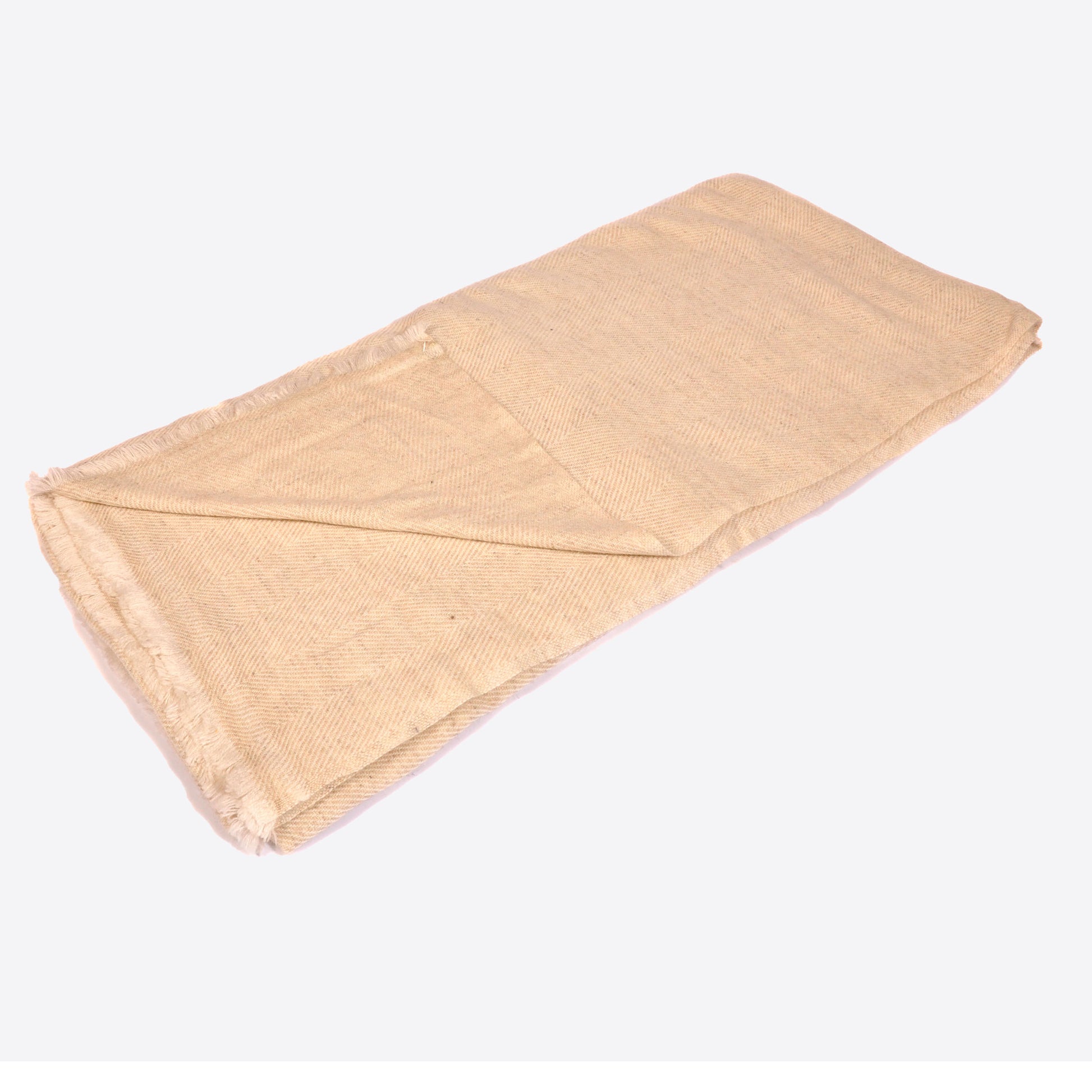Oatmeal Cashmere Throw Not specified