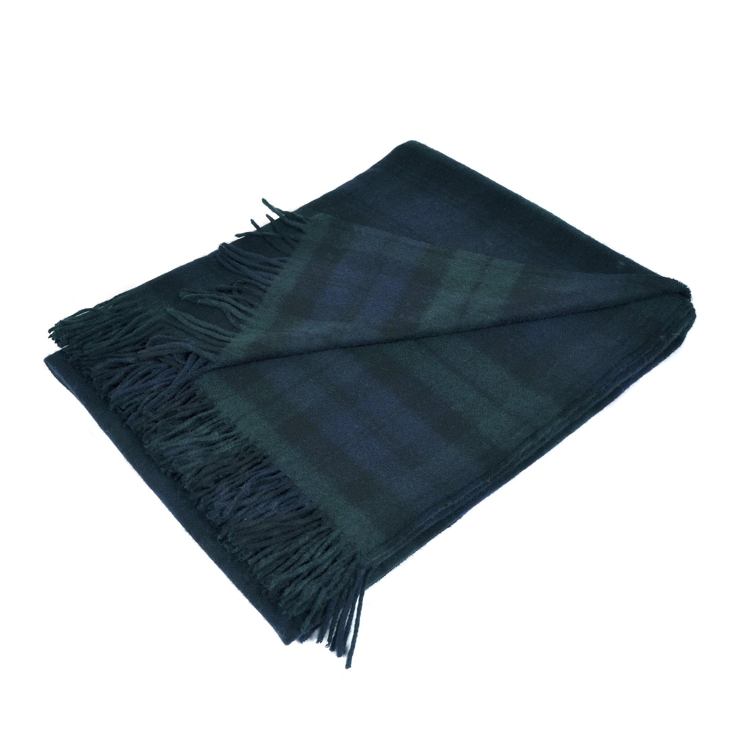 Black Watch Tartan Merino Throw Joanna Wood Shop