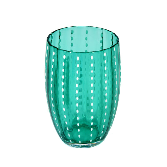 Dark Green Dappled Tumbler Not specified