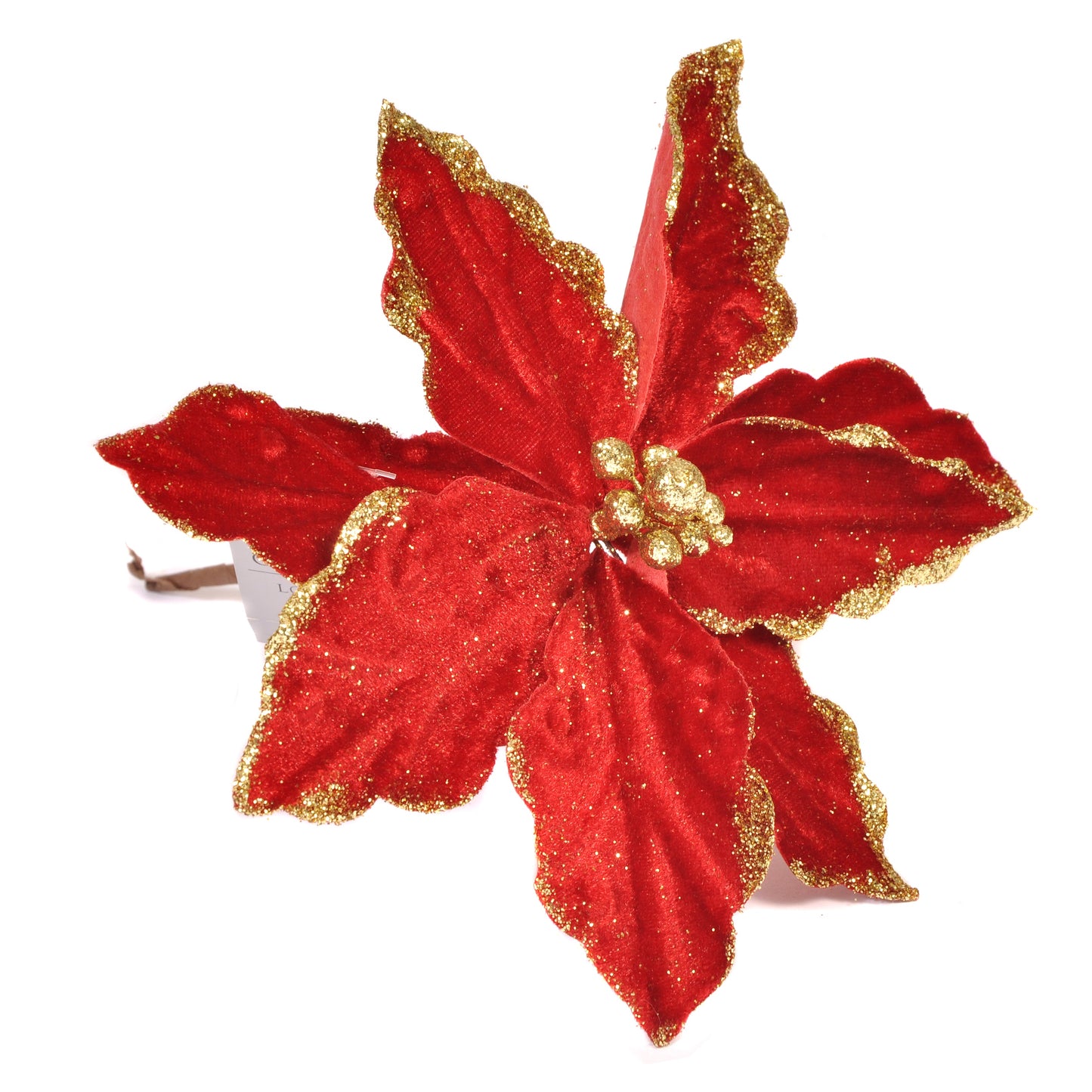 Red Poinsettia Clip Not specified