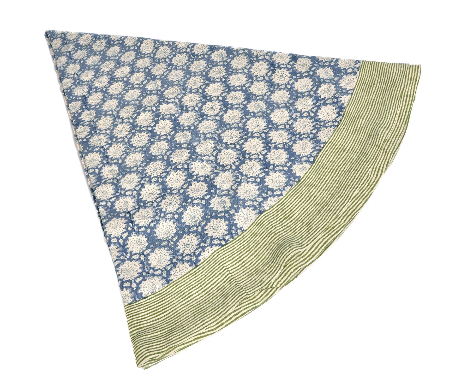 Blue Flower Round Tablecloth 180cm Joanna Wood Shop
