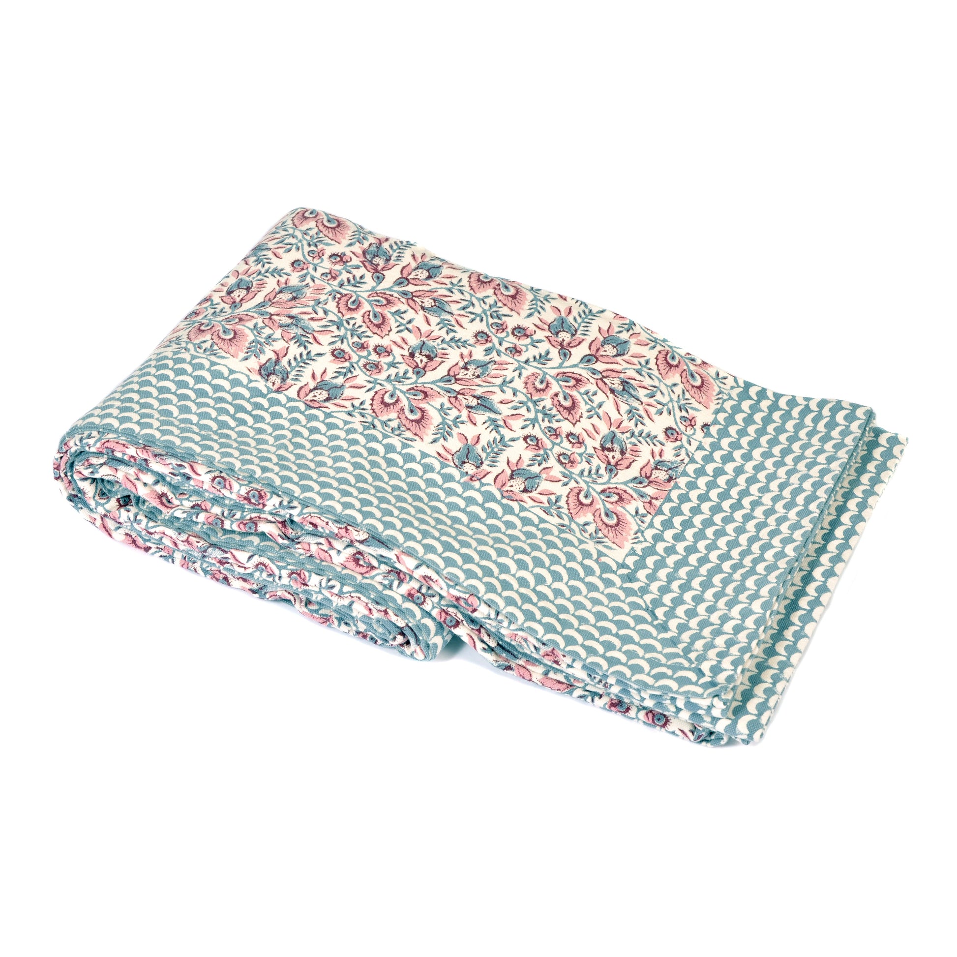 Small Pink Flowers Tablecloth 160x270 Not specified