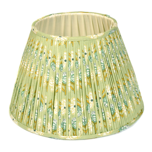 Pale Sage Green Pleated Lampshade 30cm Not specified
