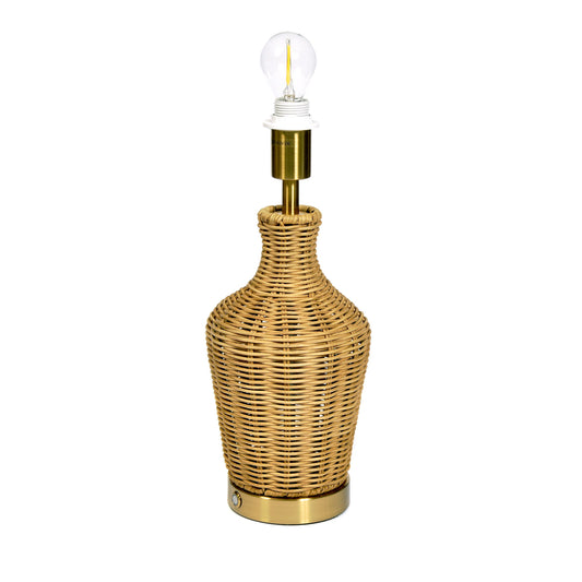 Rattan Cordless Lamp Not specified