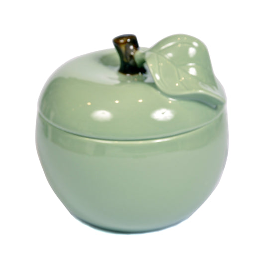 Green Ceramic Apple Pot Not specified