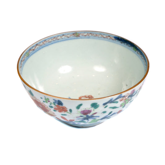 Qing Dynasty 18th Century Chinese Famille Rose Bowl Not specified
