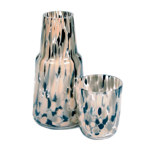 Black and Taupe Speckled Night Set Joanna Wood Shop