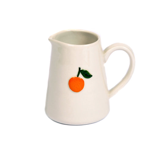 Orange Ceramic Mini Jug Not specified