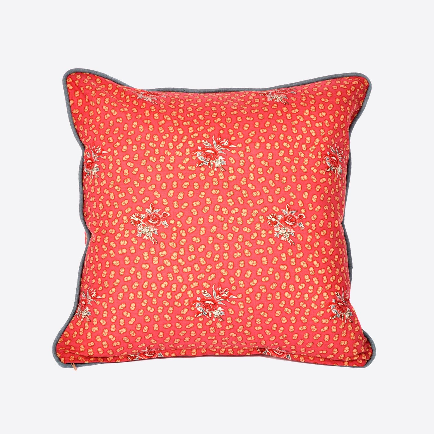 Vintage Dark Pink Floral Cushion Not specified