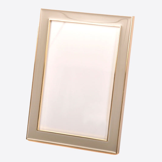 Gold Taupe Photo Frame 5x7