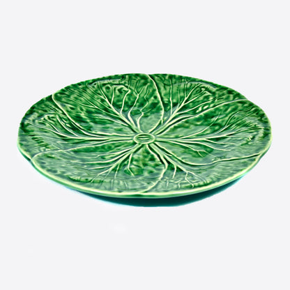 Green cabbage dinner plate