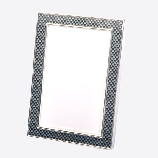 Grey Carbon Fibre Frame 5x7