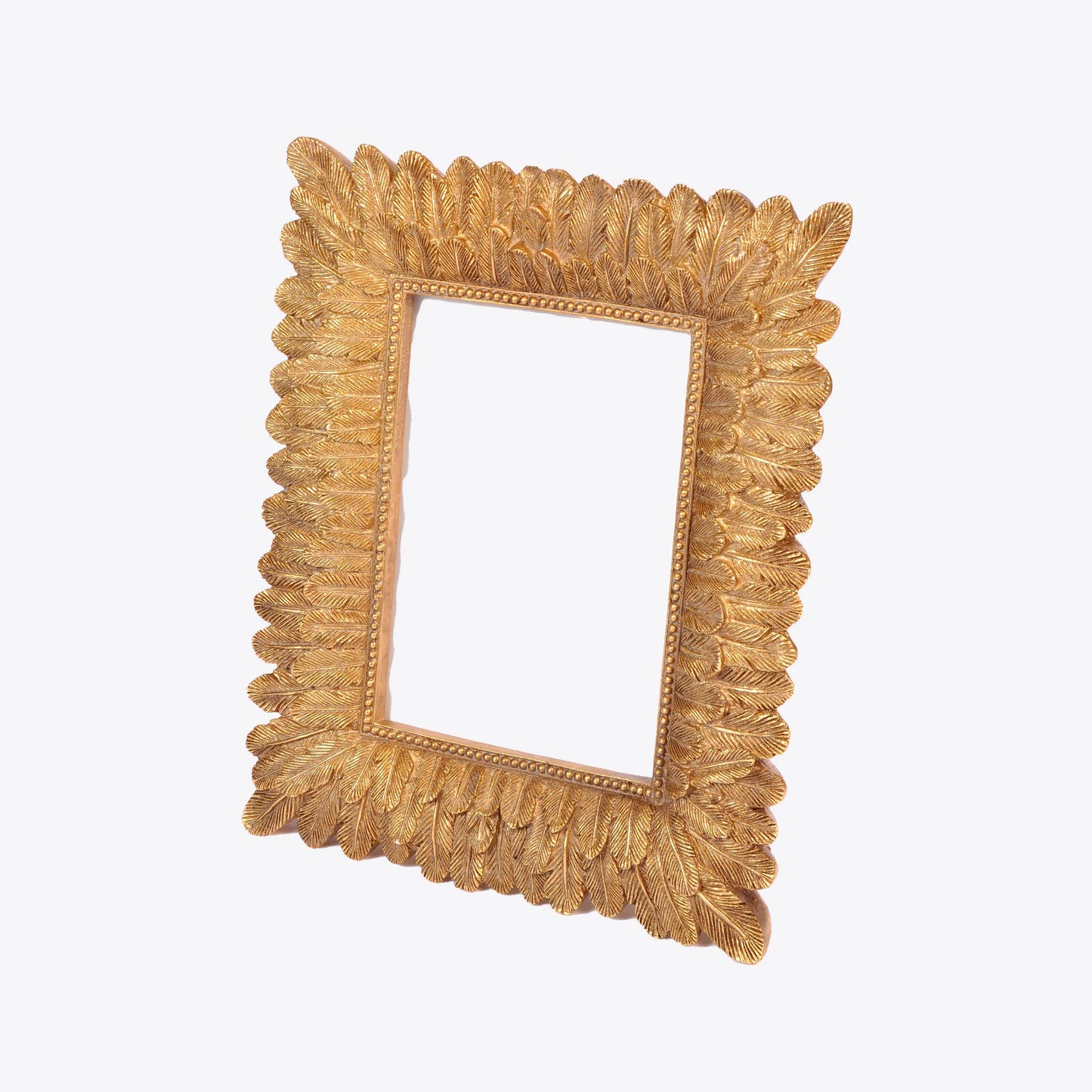 Gold Feather Frame 4x6 Not specified