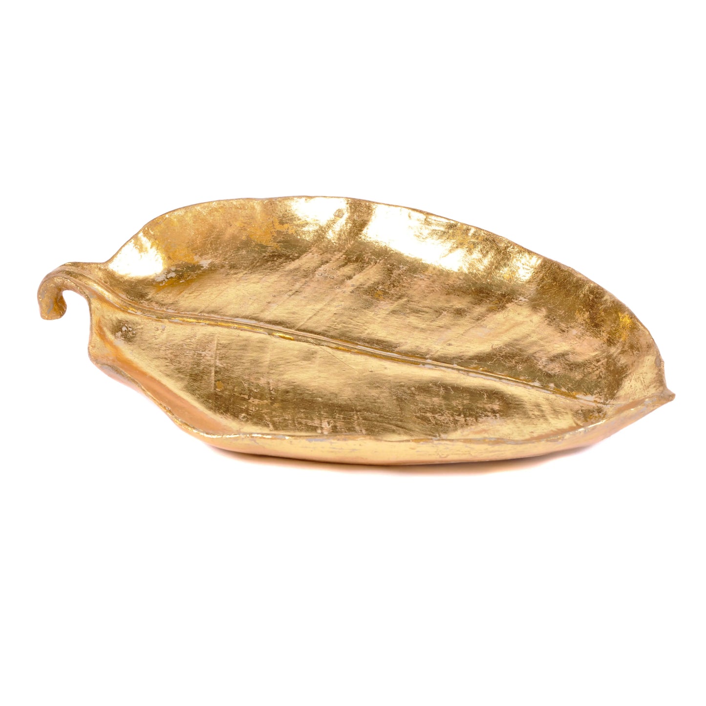 Gold Resin Leaf Plate Joanna Wood Shop