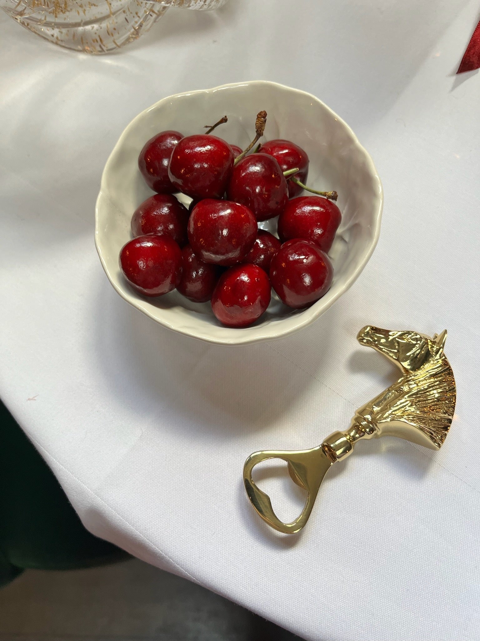 Gold Horse Head Bottle Opener Not specified