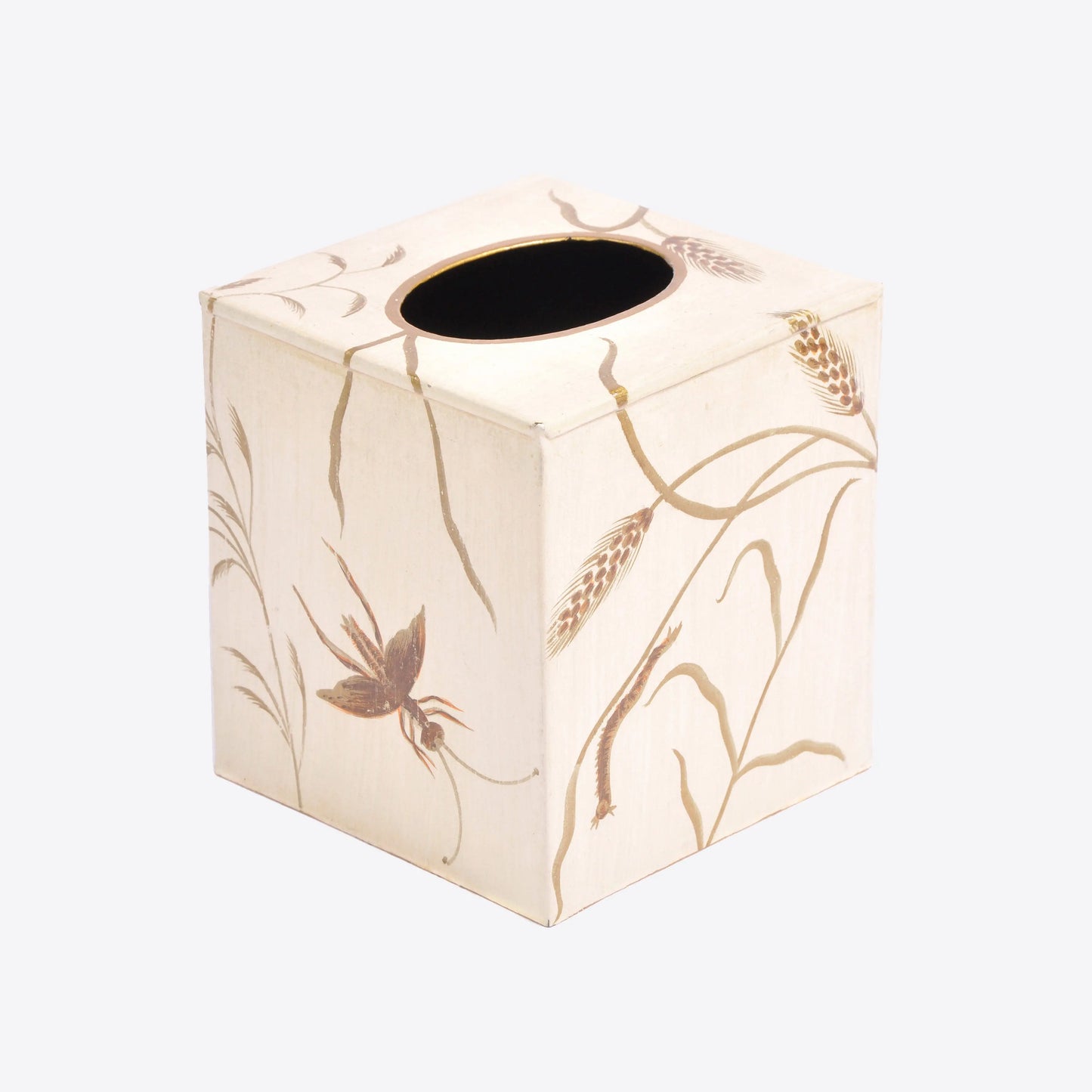 Ivory Insect Tissue Box Joanna Wood Shop