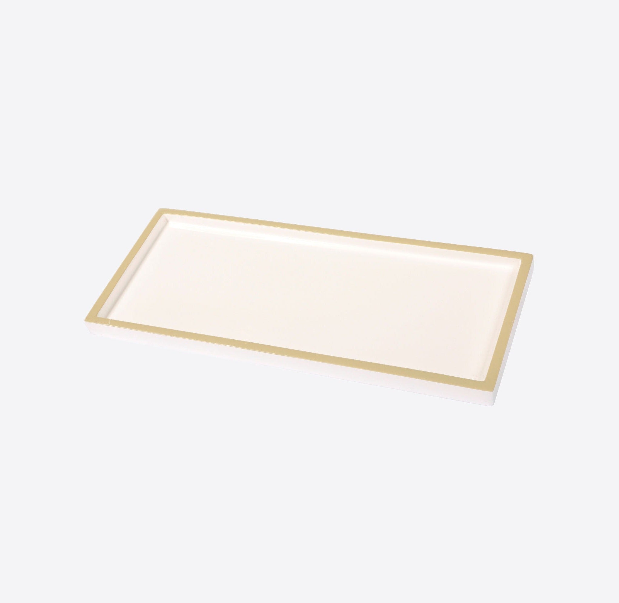 Long white clearance tray