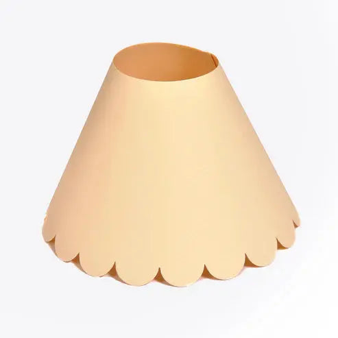 Large Cream Scallop Candle Shade Not specified