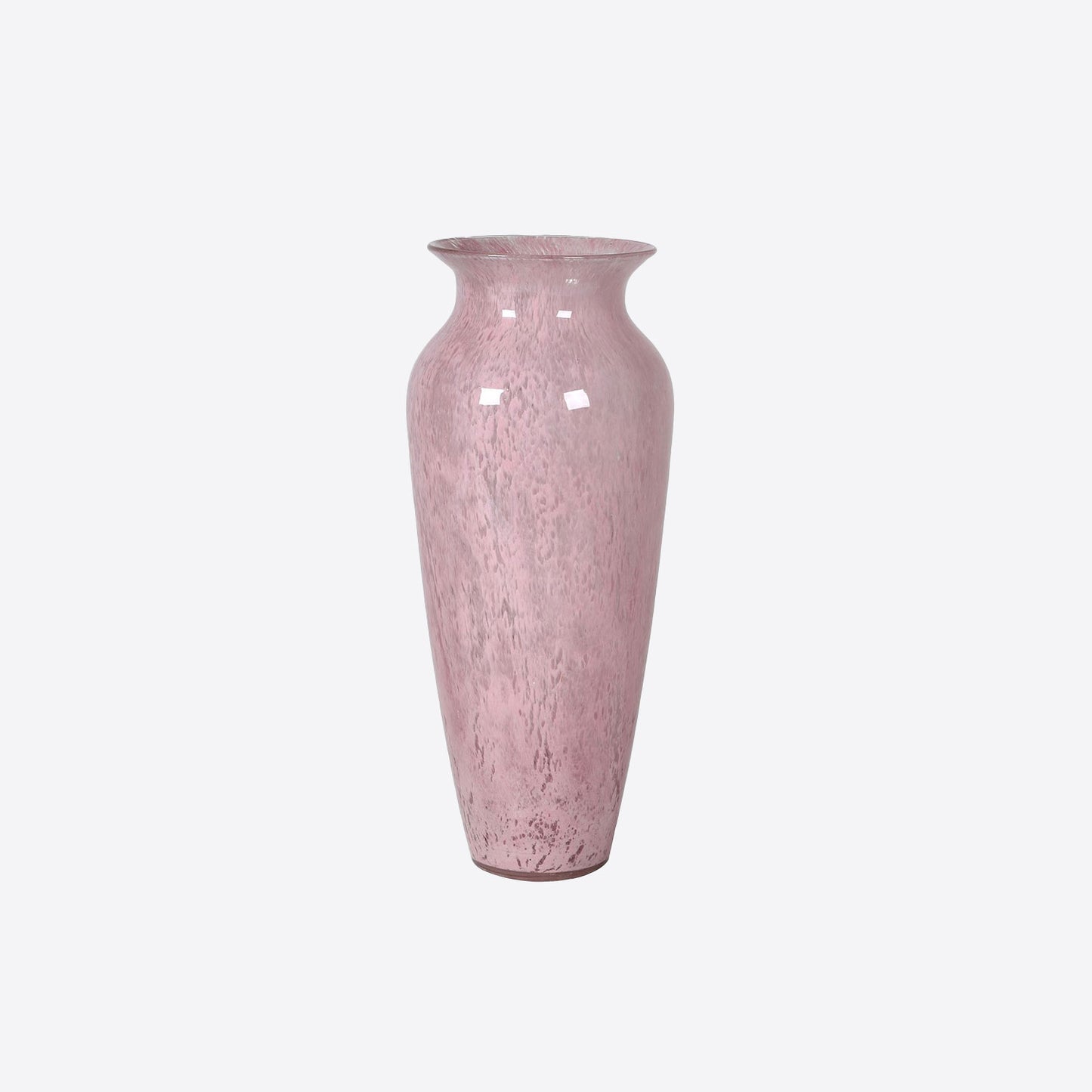 Pink Speckled Vase Not specified