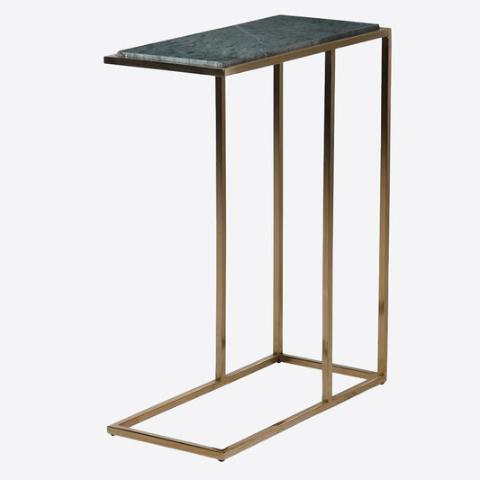 Green Stone Side Table