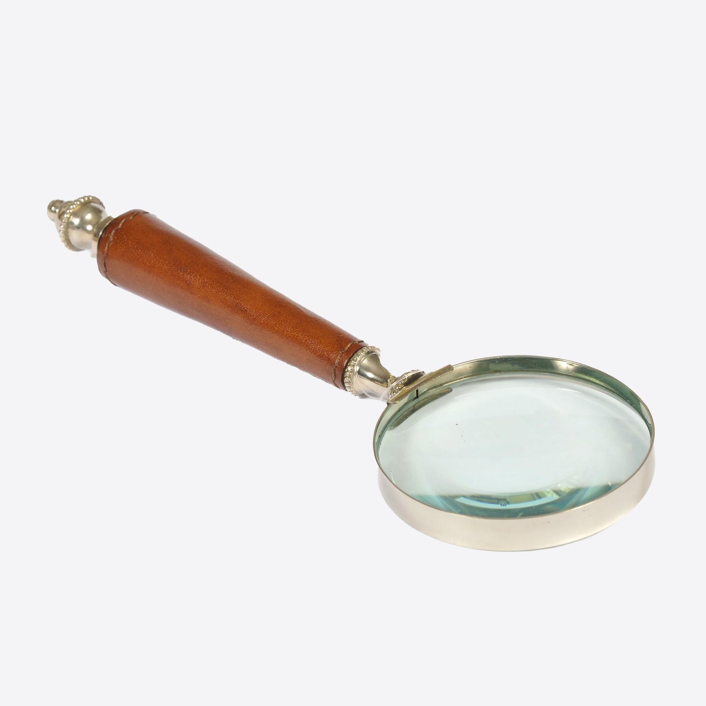 Tan Leather Magnifying Glass Joanna Wood Shop
