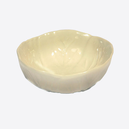 White ceramic cabbage bowl