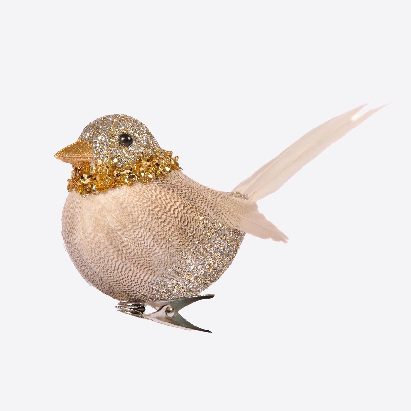 Pewter Glitter Bird Joanna Wood Shop