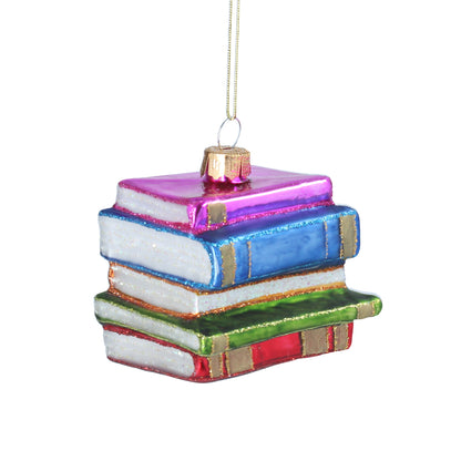 Glass Stack of Books Dec Not specified