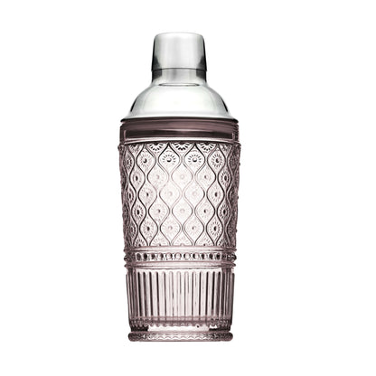 Pink Glass Cocktail Shaker Not specified