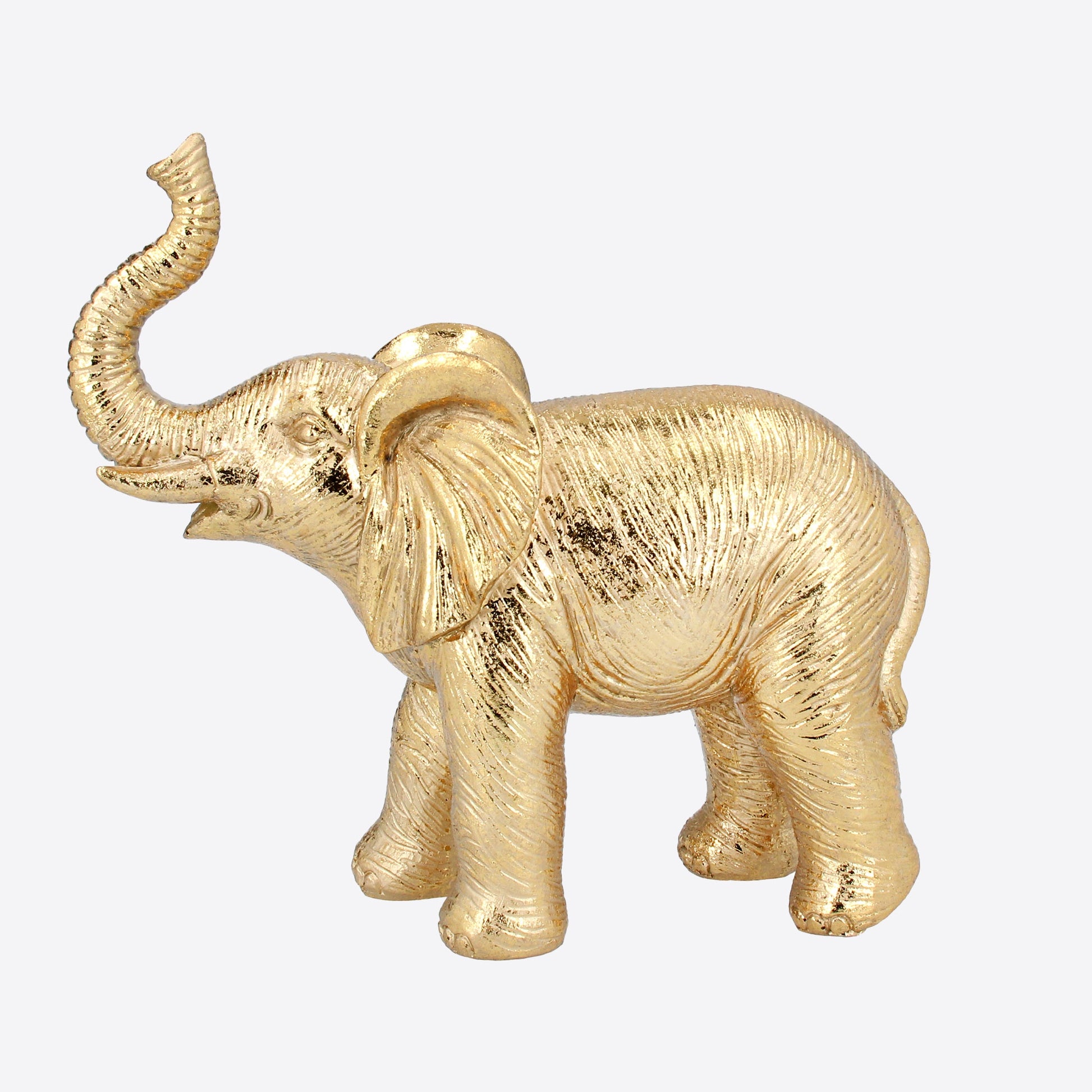Gold Resin Baby Elephant Not specified