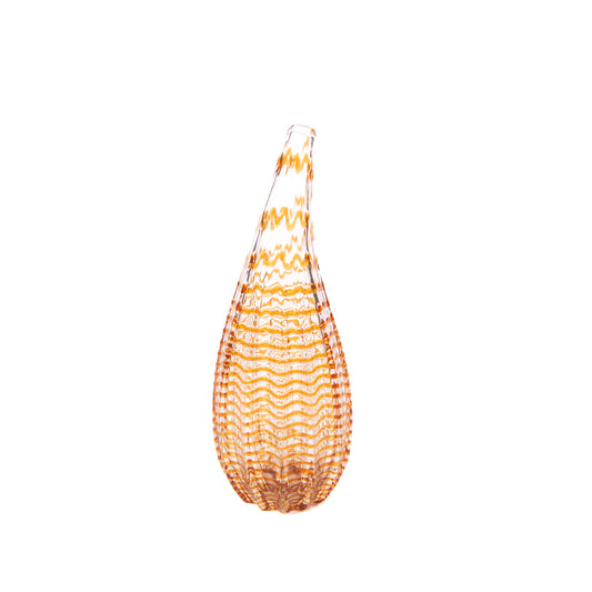 Orange Striped Vase Joanna Wood Shop